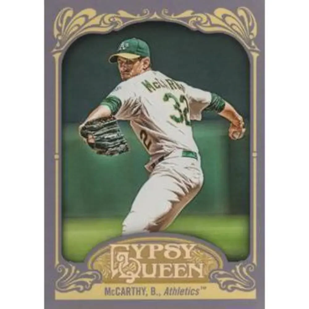 2012 Topps Gypsy Queen Brandon McCarthy # 132 Oakland Athletics